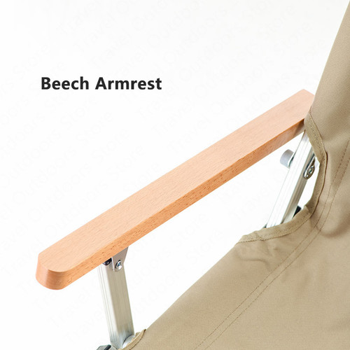 כסא מתקפל לים ולקמפינג אלומיניום חזק NATUREHUKE Backrest Camping Chair