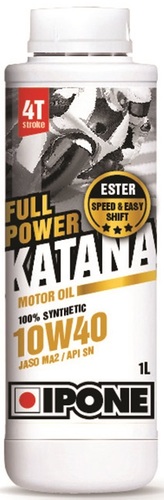 שמן מנוע IPONE 10W40 KATANA FULL POWER 1L