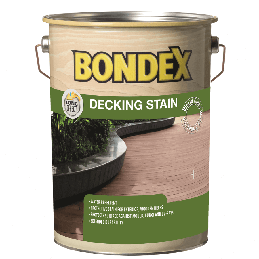 צבע מגן לעץ חצי שקוף   DECKING STAIN BONDEX בונדקס 10 ליטר 