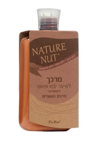 מרכך היפואלרגני לשיער יבש ופגום סדרת האגוזים מבית Nature Nut | מכיל 400 מ"ל | טבע זול