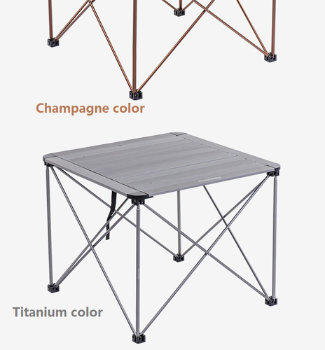 שולחן מתקפל לקמפינג מאלומניום לשטח ולים NATUREHIKE OUTDOOR ALUMINUM