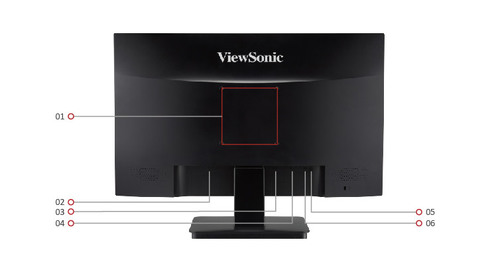 מסך מחשב  ViewSonic VA2710-MH 