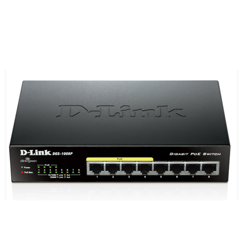 מתג   D-LINK DGS-1008P