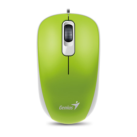 עכבר אופטי חוטי   Genius DX-110 OCEAN GREEN SPRING