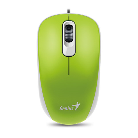עכבר אופטי חוטי   Genius DX-110 OCEAN GREEN SPRING