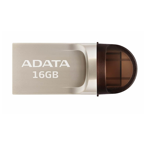 זיכרון נייד למחשב   ADATA UC370 - AUC370-64G-RGDADATA UC370 metallic USB-C + 3.1 Flash Drive