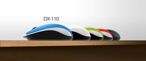 עכבר חוטי מותאם לשתי ידיים   Genius DX-110 BLACK