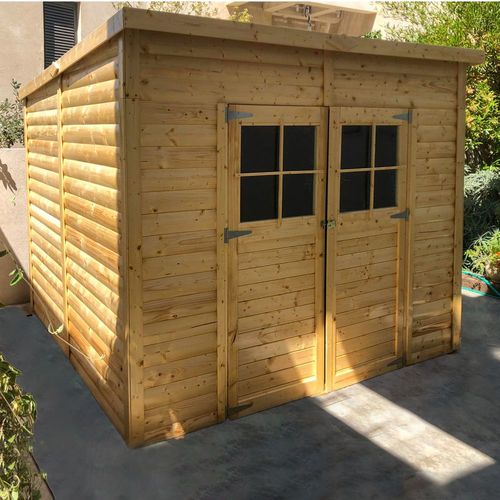 מחסן גינה עץ גארדן איקס 