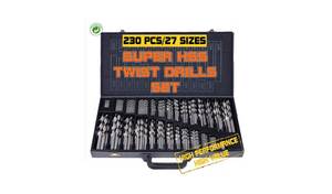 מקדחי SUPER HSS+ מושחז  (230) 1-13 דגם 120124-003