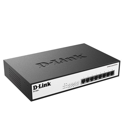 מתג   D-LINK DES-1008P+/A1A
