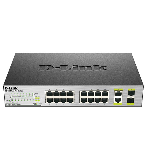מתג   D-link DES-1018MP