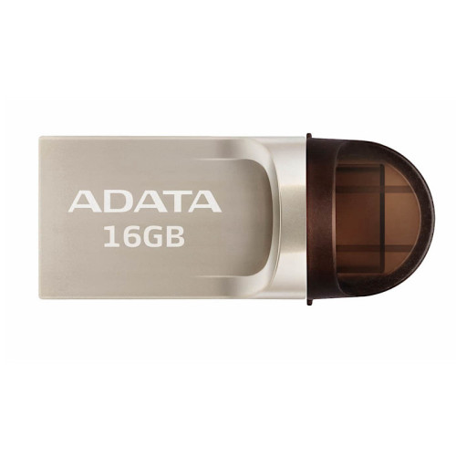 זיכרון נייד למחשב   ADATA UC370 metallic USB-C + 3.1 Flash Drive  - AUC370-32G-RGD