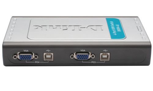 מתג שליטה ל 4 מחשבים   D-LINK DKVM-4U