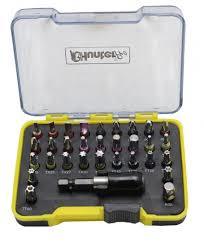 סט ביטים 32 יח' + מאריך נירוסטה שחרור מהיר S2 דגם 120216-007 HUNTER