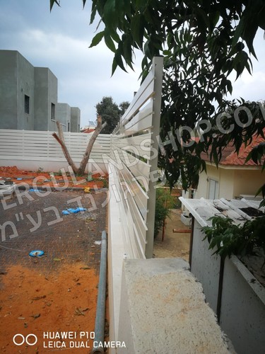 גדר מאלומיניום גם להתקנה עצמית, שלבים בכל גובה ובכל אורך ב 5 גוונים - רק מ 159 ש