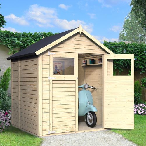 מחסן גינה עץ גארדן איקס 