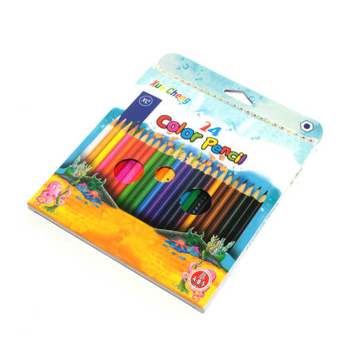 צבעי עץ 24 יח ZE046