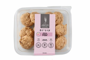 עוגיות גרנולה חמוציות וקשיו 230 גרם דני וגלית Cranberry and Cashew Granola Cookies 230 gr Danny and Galit