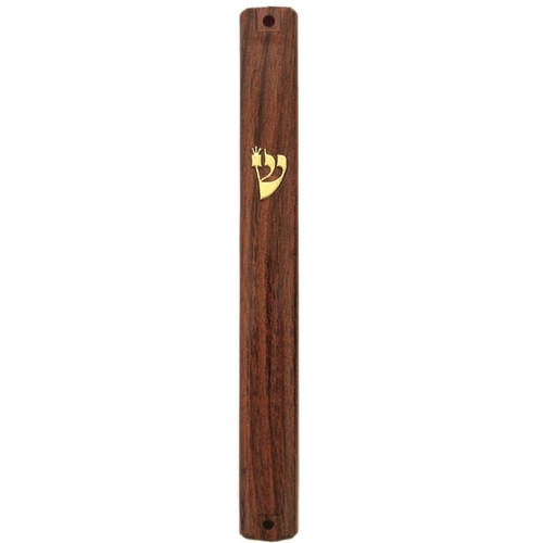 מזוזה פקק גומי 12 גוון עץ