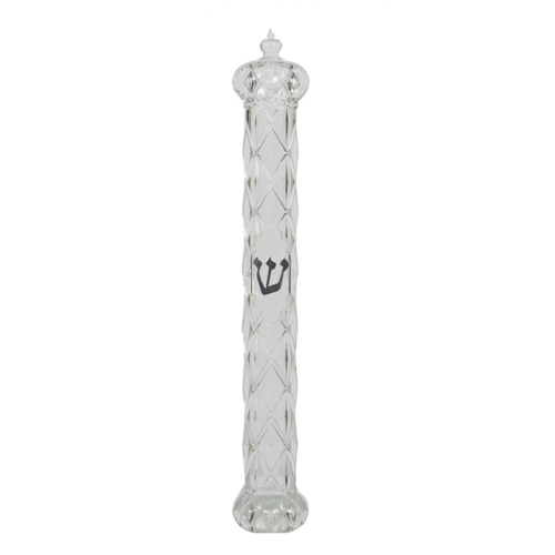 מזוזה פלסטיק מעוינים 15 סמ