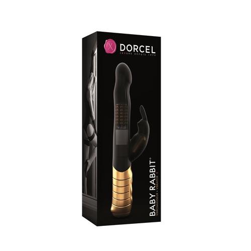 ויברטור פניני מתכת דק פרמיום  Dorcell - Baby Rabbit Gold