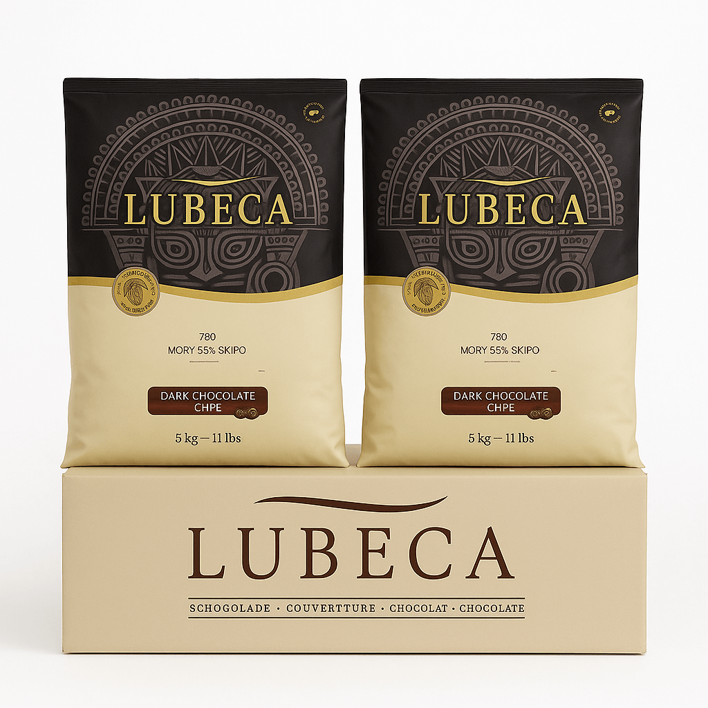 שוקולד מריר 55% מהדרין 10 קילו LUBECA לובקה