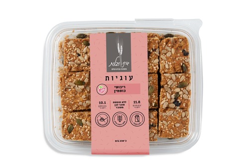 ריבועי כוסמין 230 גרם דני וגלית Spelt Squares 230 gr Danny and Galit