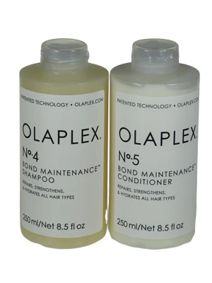 סט טיפוח לשיער שמפו + מרכך OLAPLEX אולפלקס - 250 מ
