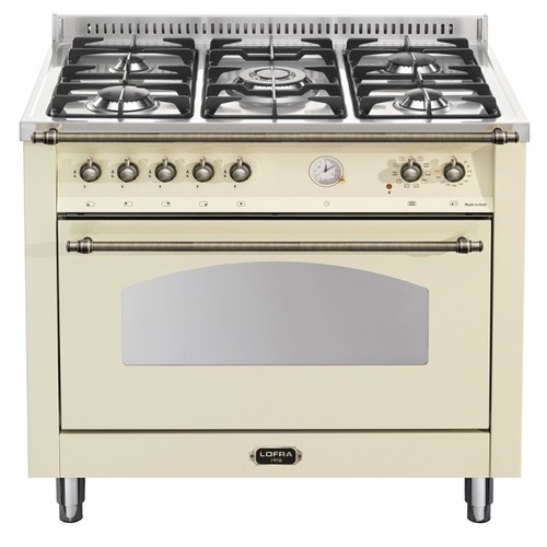 תנור אפיה קרם משולב כיריים Lofra דגם - RBIG96MFT/CI-GOLD/BRONZA