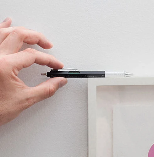 עט מהודר עם מד פלס Pen Multi Tool