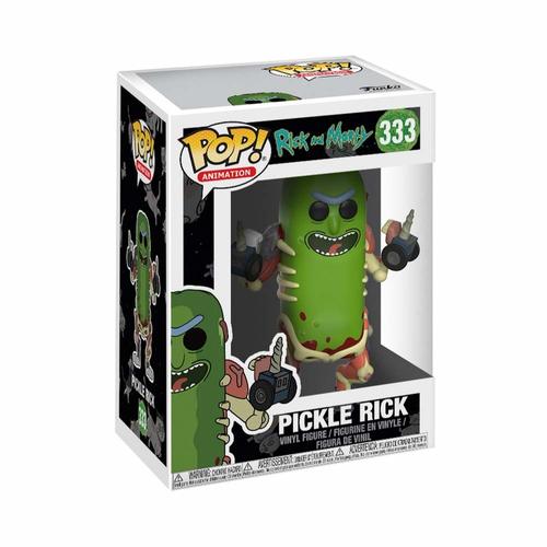 בובת פופ אנימציה: ריק & מורטי - פיקל ריק - Funko POP! Animation: Rick & Morty - Pickle Rick #333