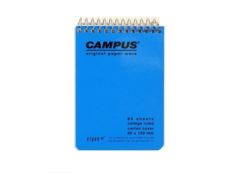 פנקס ספירל A6 CAMPUS
