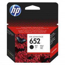 ראש דיו‎ שחור מקורי   HP 652 F6V25AE