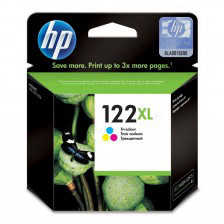 ראש דיו צבעוני ( אדום,כחול ,צהוב ) מקורי   HP 122XL CH564HE