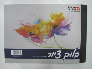 בלוק ציור 240 גרם 1/9 גיליון