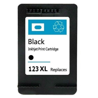 דיו שחור תואם 123XL F6V19AE HP גרסה חדשה