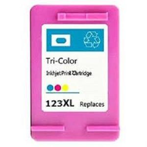 דיו צבעוני תואם 123XL F6V18AE HP גרסה חדשה