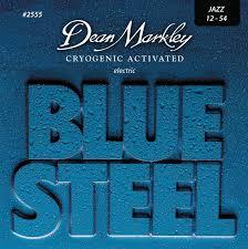 סט מיתרים לגיטרה חשמלית Dean Markley 2555 Blue Steel Jazz 12-54