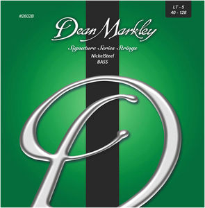 סט 5 מיתרים לגיטרה בס Dean Markley 2602B Signature NickelSteel Bass 40-128