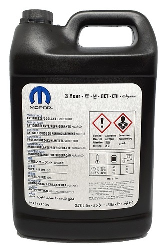 נוזל קירור MOPAR ירוק 4L מקורי