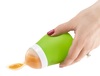 כפית האכלה משולבת עם מיכל ופקק Squeeze™ Spoon 150ml - ירוק