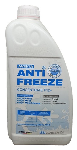 נוזל קירור AVISTA ANTI FREEZE P12+ 1L אדום