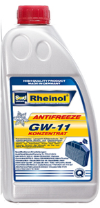 נוזל קירור Rheinol Antifreeze GW-11 Concentrate 1L כחול