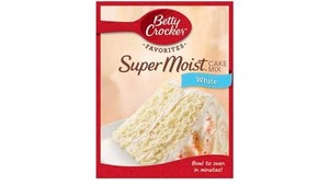תערובת לעוגה לבנה BETTY CROCKER