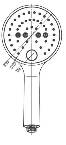 מזלף רחצה MYUBI דגם  ונוס MY-H309CP