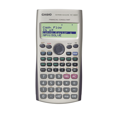 מחשבון פיננסי CASIO FC100