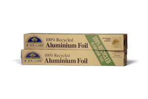 נייר אלומיניום 100% ממוחזר 10 מטר Aluminium Foil 100% Recycled 10 m If You Care