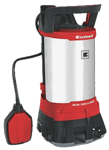 משאבת מים דלוחים נירוסטה עם מצוף EINHELLRG-DP 7935N.ECO 790W