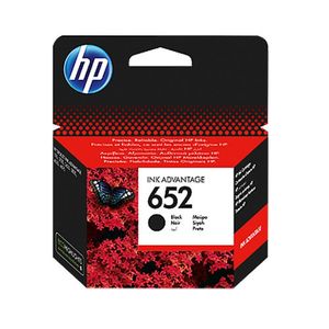 ראש דיו HP מקורי 652 - שחור
