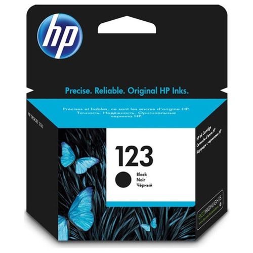 ראש דיו מקורי HP 123 - שחור